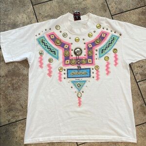 Vintage KWBL - 90’s Hand Painted Single Stitched OS Made in USA🇺🇸